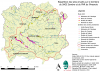 Répartition des sites envahis sur le territoire du SAGE Sambre