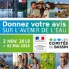 Enjeux et avenir de l’eau : participez à la consultation 2018-2019 !