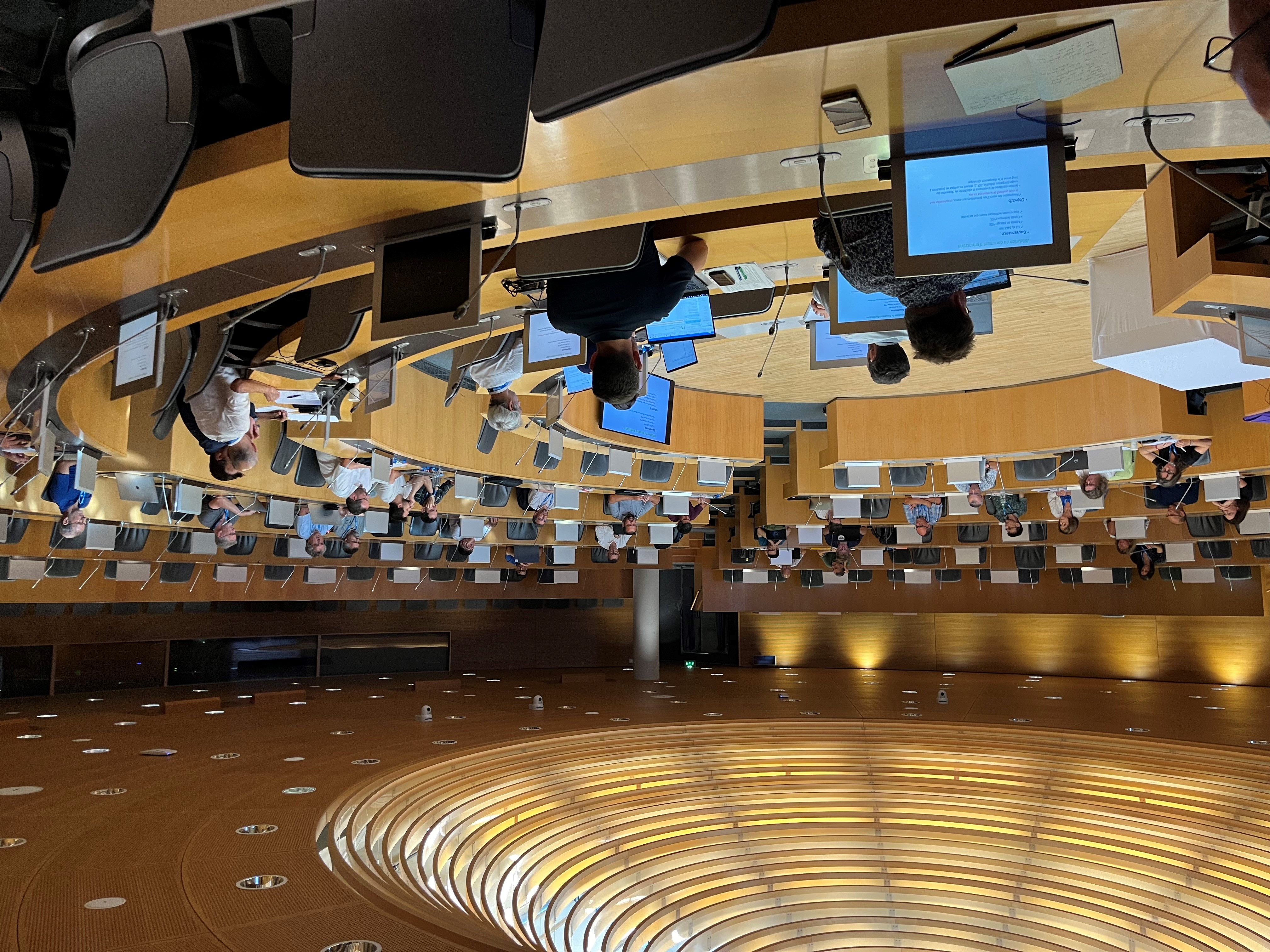 Assemblée COPIL PTGE – Source : Région Grand Est