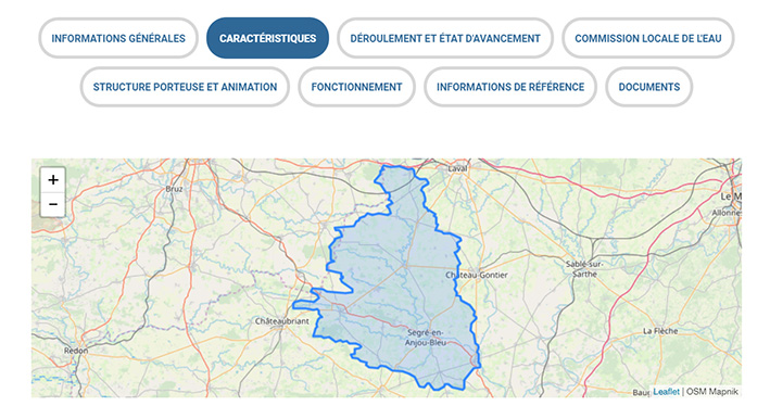 Carte périmètre SAGE