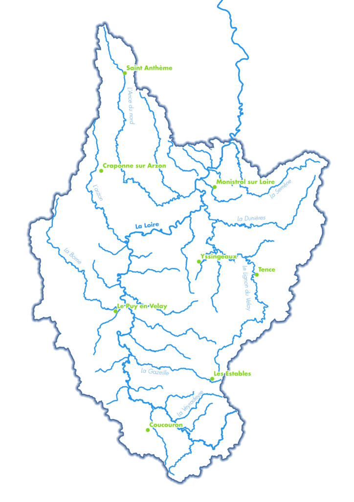 Territoire EPAGE Loire-Lignon