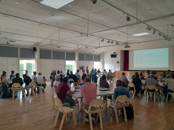 Images des ateliers organisés le 14 mai et 11 juin 2025 à Aizenay