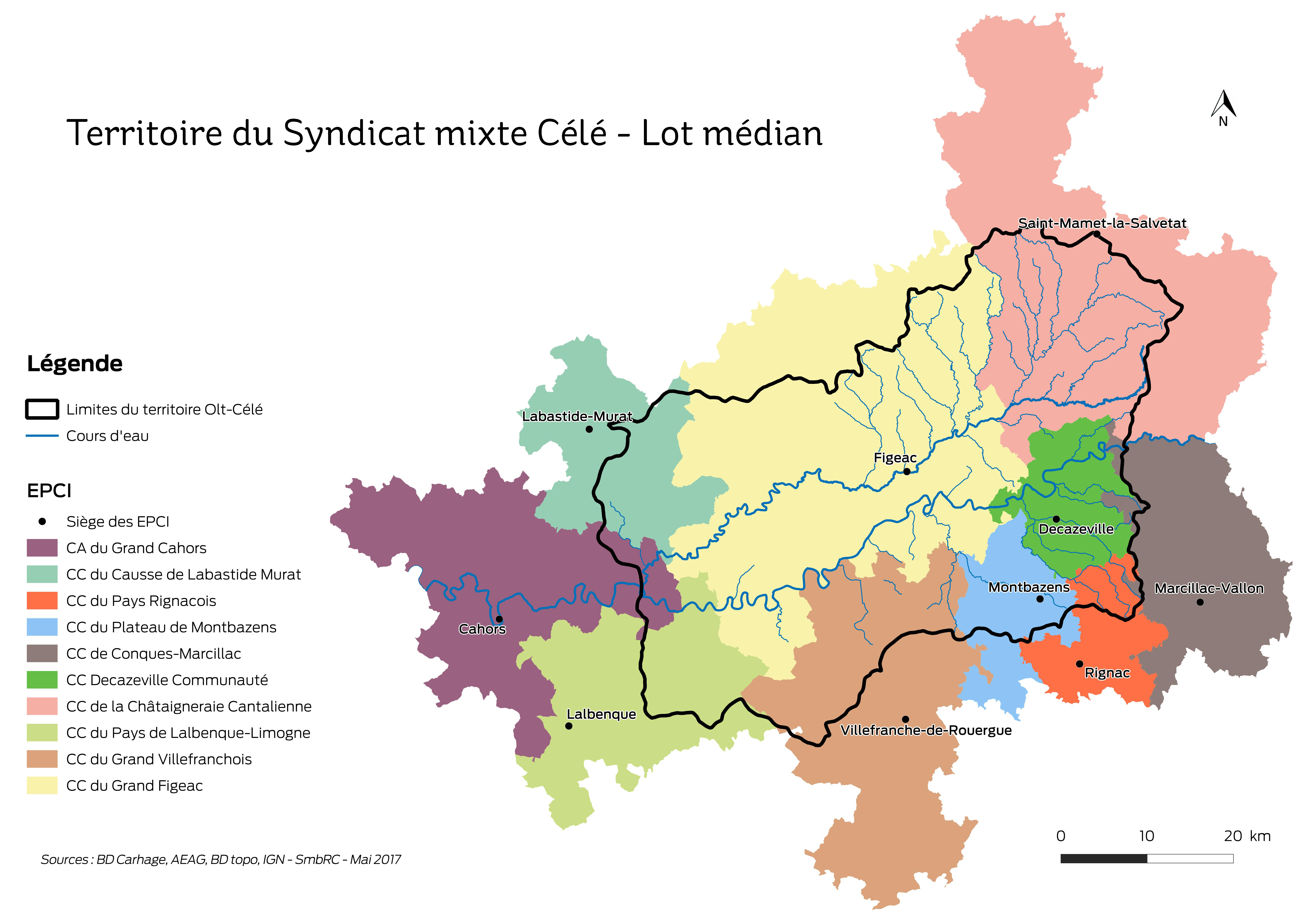 Carte SMCLM