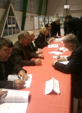 Signature du contrat de rivière Cérou Vère