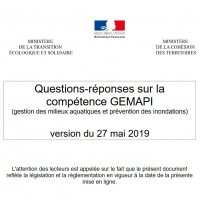 Publication d’une FAQ sur la compétence GEMAPI